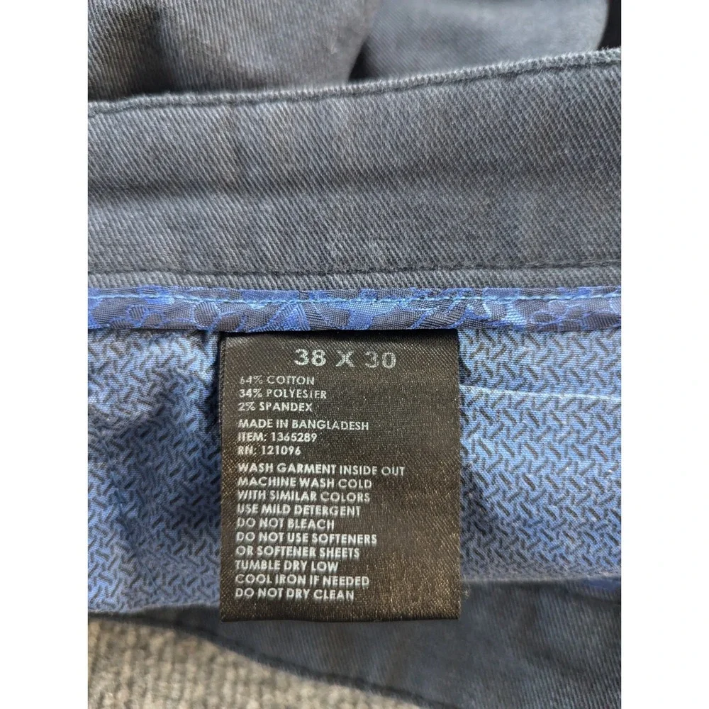 English Laundry Pants Men's 38X30 Blue Chino